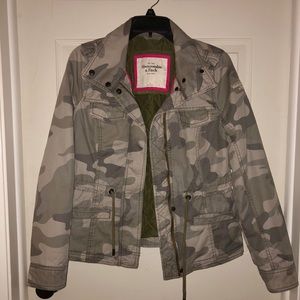 Abercrombie and Fitch Camo jacket